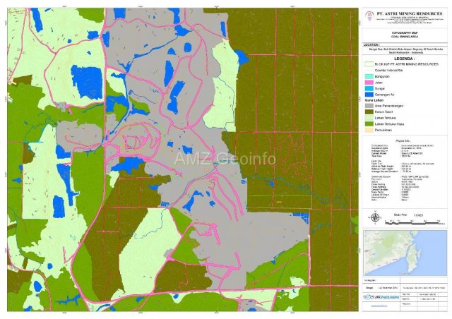 Peta Othophoto & Topografi